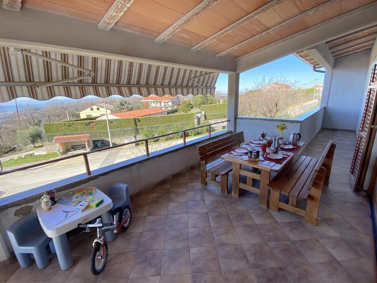 Sea View Istrian Countryside Apartment - Rota Dragonja Экстерьер фото